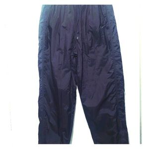90’s Nike vintage track pants black